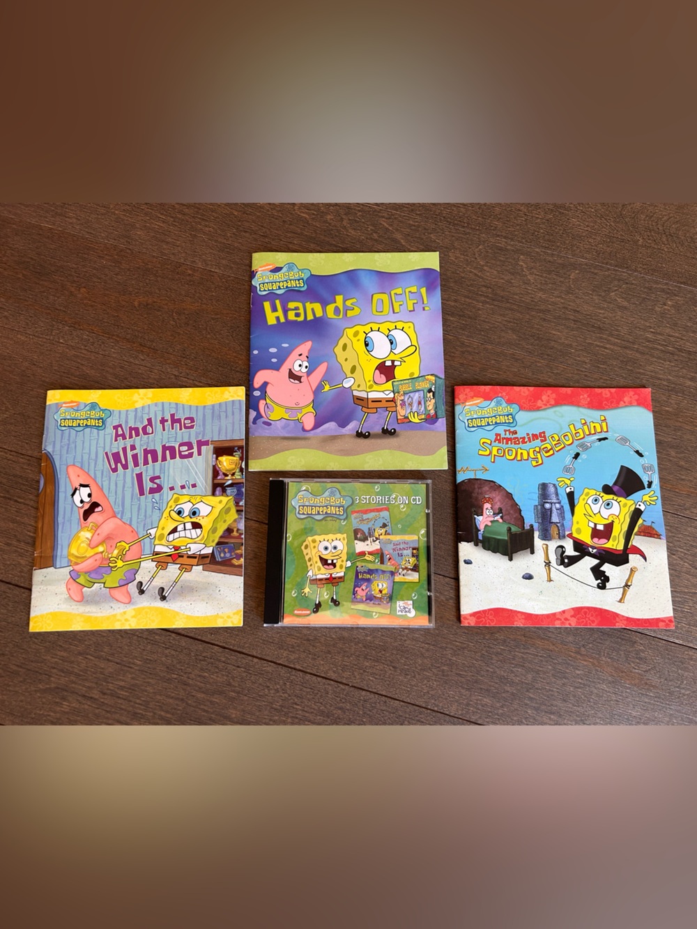 2004‎ SpongeBob SquarePants Kids Book & CD Set
